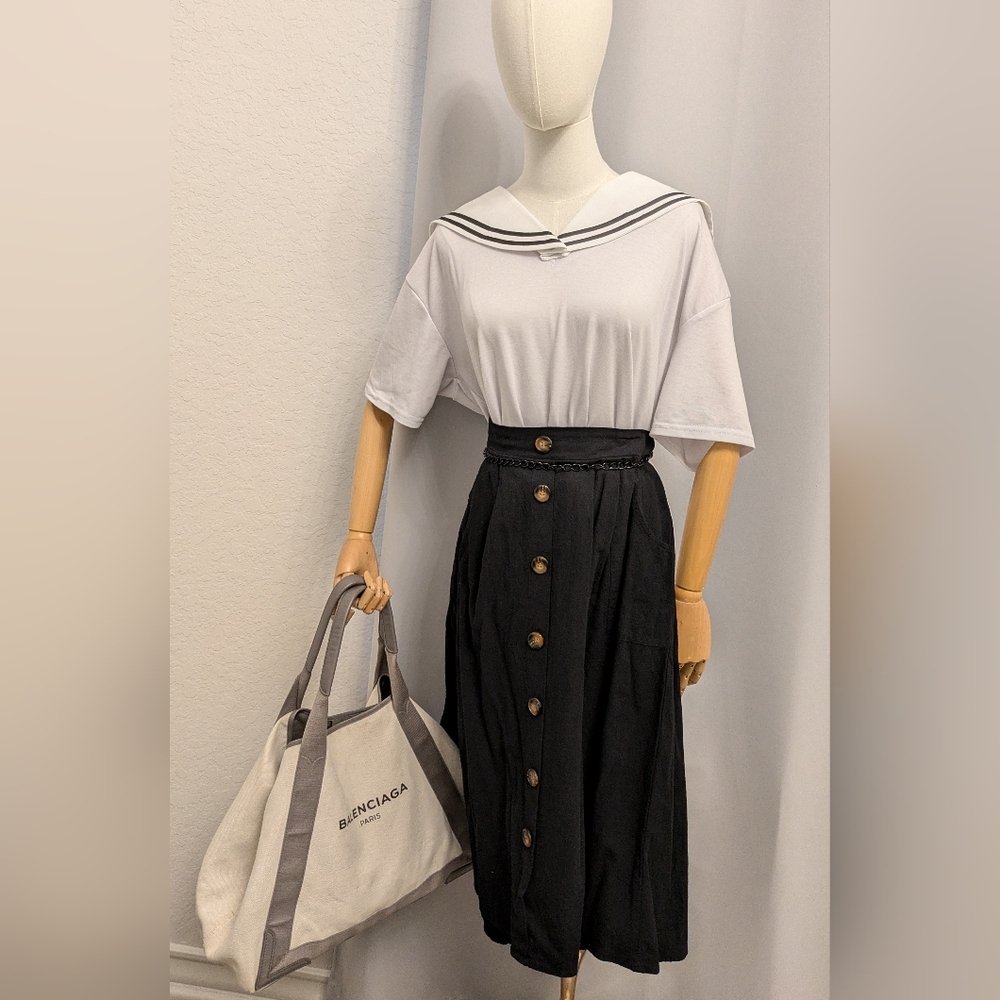 Authentic Balenciaga Gray Medium Cabas Tote Bag